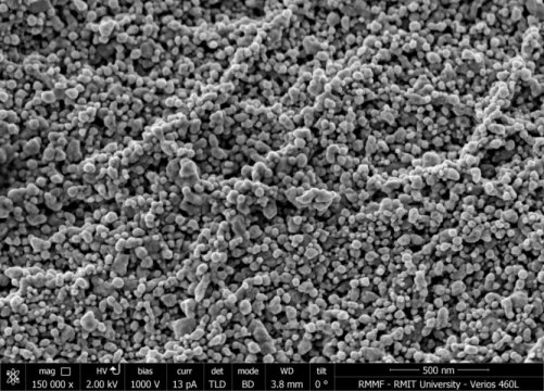 Nanoštruktúry vyrástli na bavlnenej textílii, obrázok je zväčšený 150 000-krát, foto univerzita RMIT