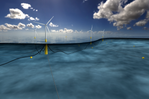 Systém plávajúcich veterných turbín zabezpečí dostatok energie pre takmer 20 000 domácností.