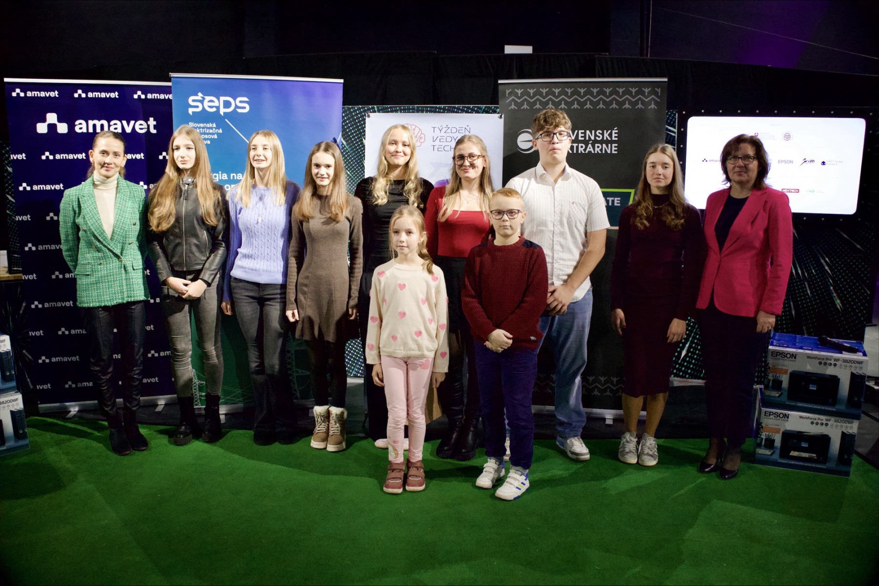 Deti a mladí dospelí v Zážitkovom centre vedy Aurelium