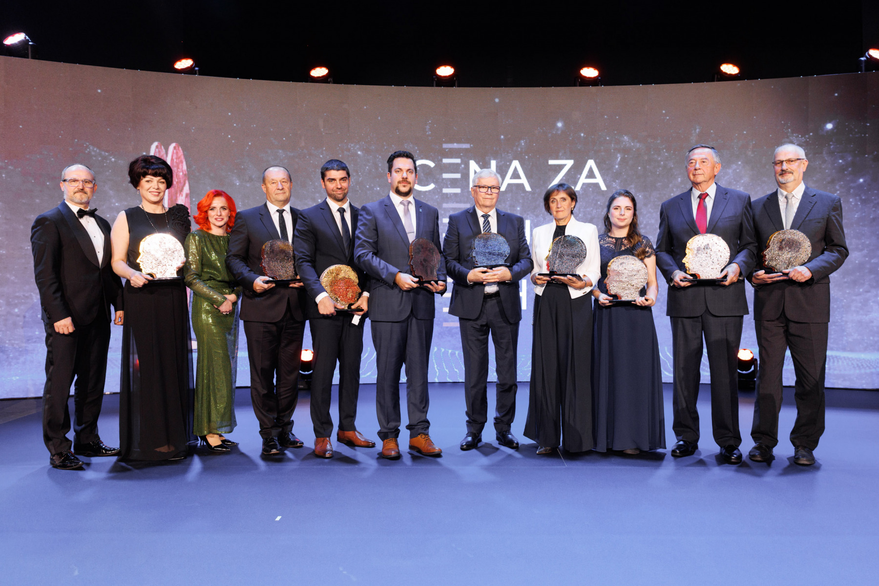 Ocenení vedci a vedkyne na galavečere Cena za vedu a techniku 2025