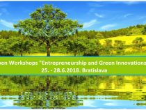Zelená inovačná a podnikateľská letná škola v Bratislave sa blíži. Aká bude ponuka workshopov?