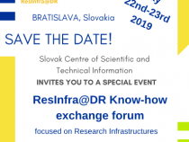 ResInfra@DR Know-how exchange forum