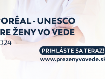 Registrácia do 8. ročníka L’Oréal – UNESCO Pre ženy vo vede je predĺžená