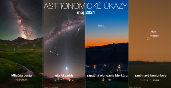 Astronomické kalendárium (máj 2024)