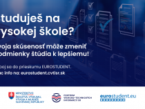 Zapojte sa do medzinárodného prieskumu EUROSTUDENT