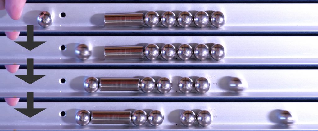 Magnetické delo – vystreľovanie guľky pomocou magnetu