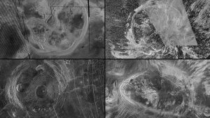 Snímky planéty Venuša zobrazujú koróny