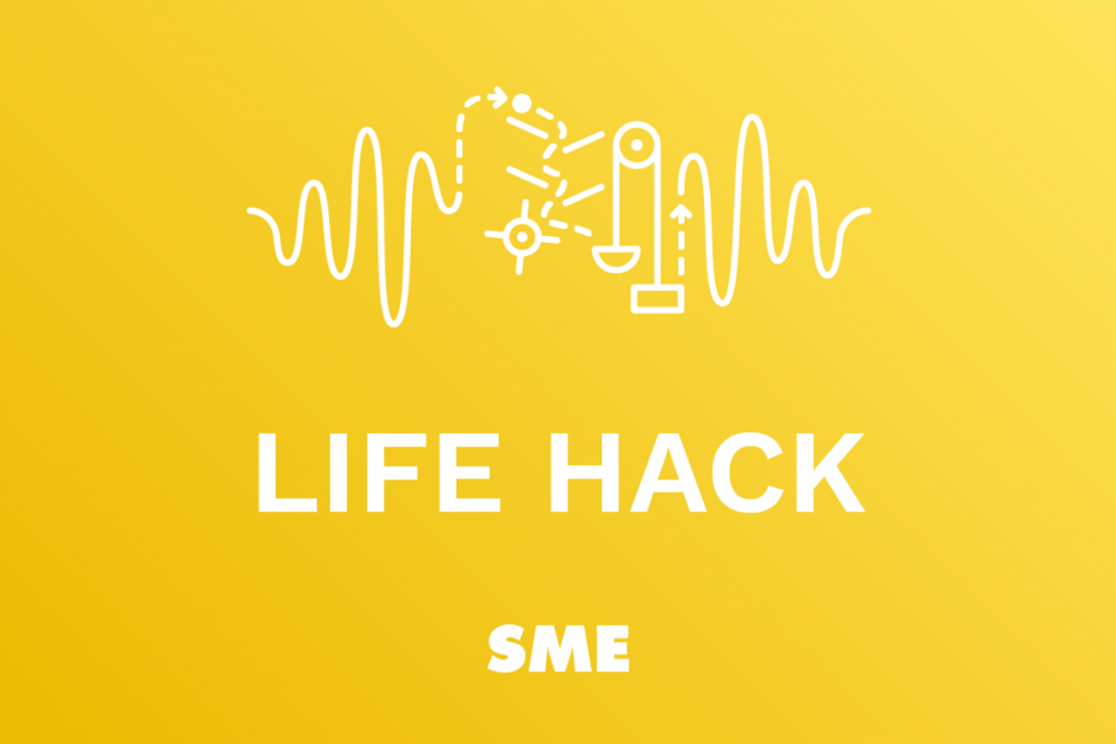 Banner podcastu LIFE HACK