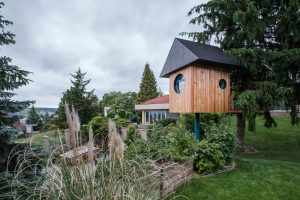 Dom na strome pri smreku