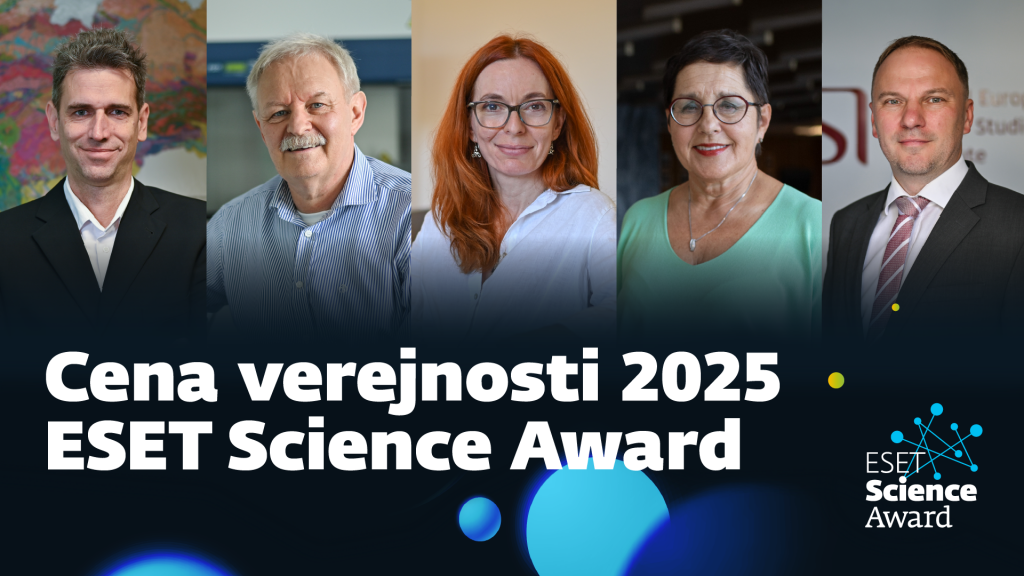 Banner k Cene verejnosti 2025 ESET Science Award