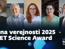 Hlasujte v Cene verejnosti 2025 ESET Science Award