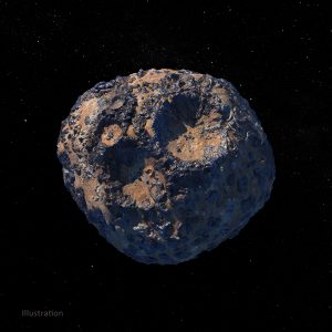 Asteroid vo vesmíre