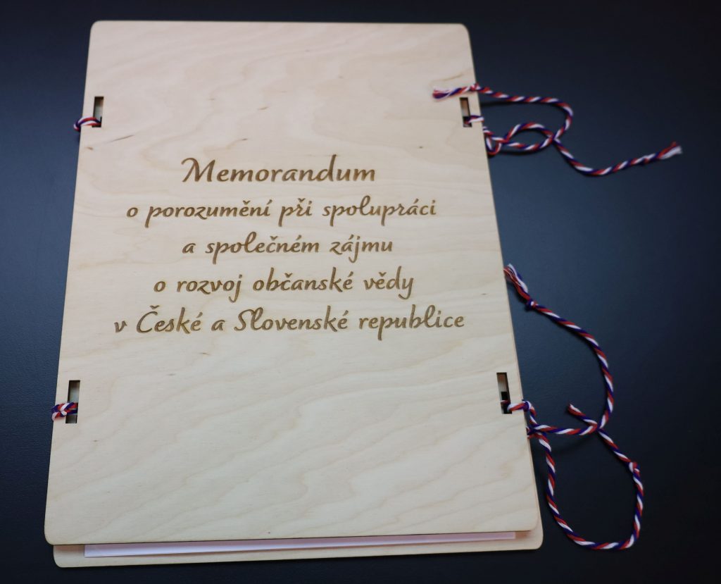 Memorandum o porozumení pri spolupráci a spoločnom záujme o rozvoj občianskej vedy v ČR a SR