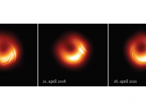 Prepnuté pole čiernej diery