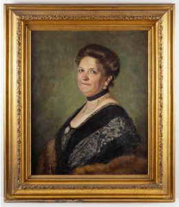 Portrét ženy z prelomu 19. a 20. storočia