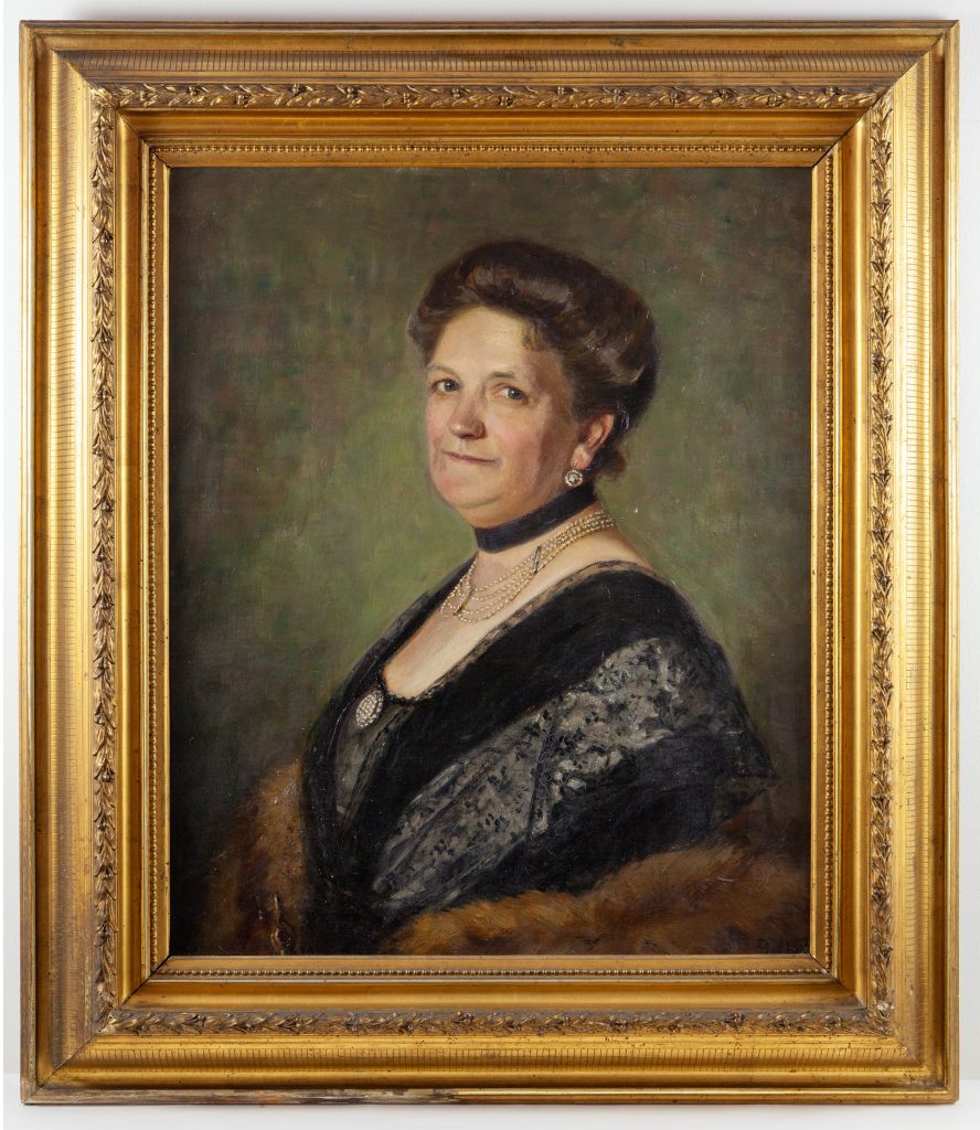 Portrét ženy z prelomu 19. a 20. storočia