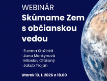 Chcete sa zapojiť do výskumu Zeme? Nový webinár CVTI SR vám ukáže ako