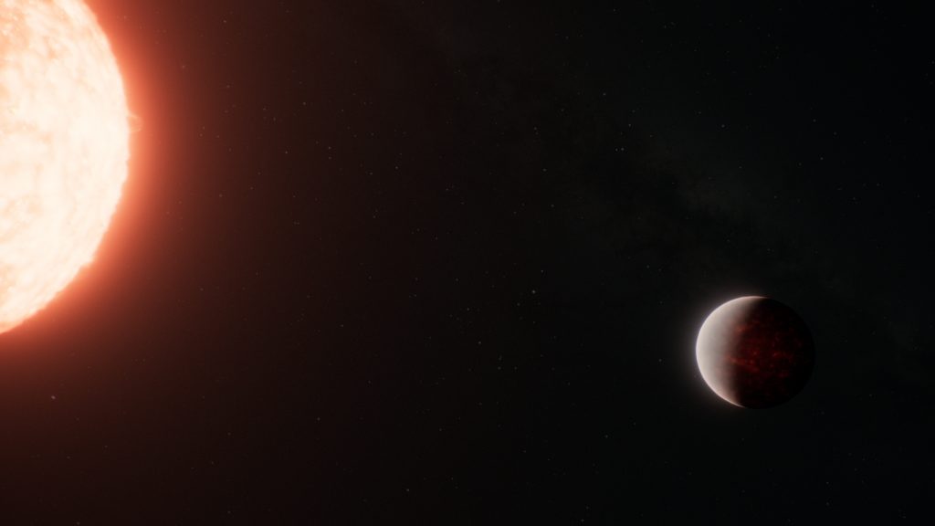 Umelecký koncept exoplanéty