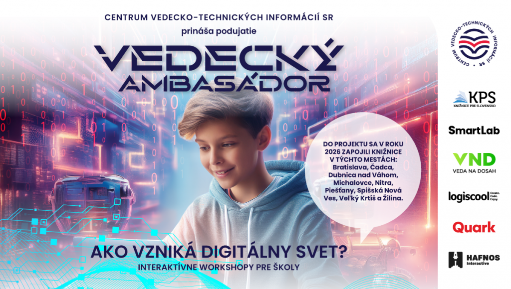 Vizuál podujatia Vedecký ambasádor