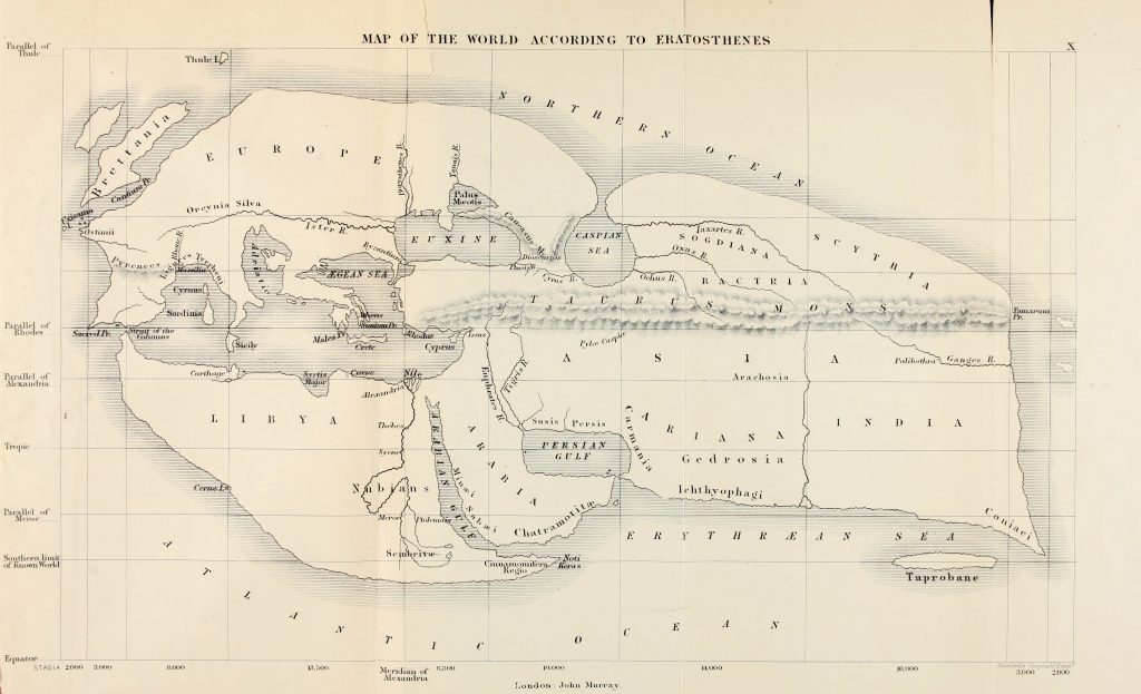 Eratostenova mapa