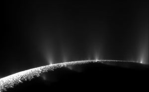 Povrch Mesiaca Saturnu Enceladus