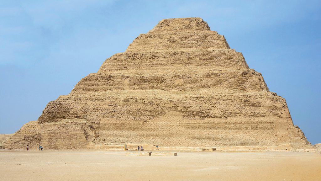 Stupňovitá pyramída v Egypte
