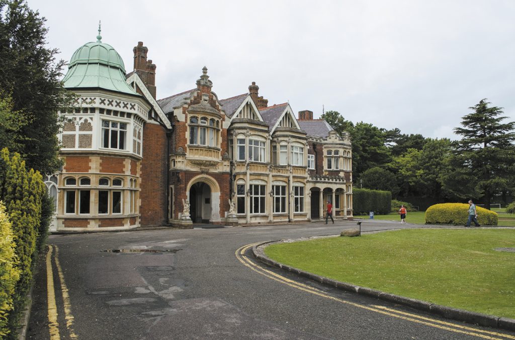 Historická budova Bletchley Park