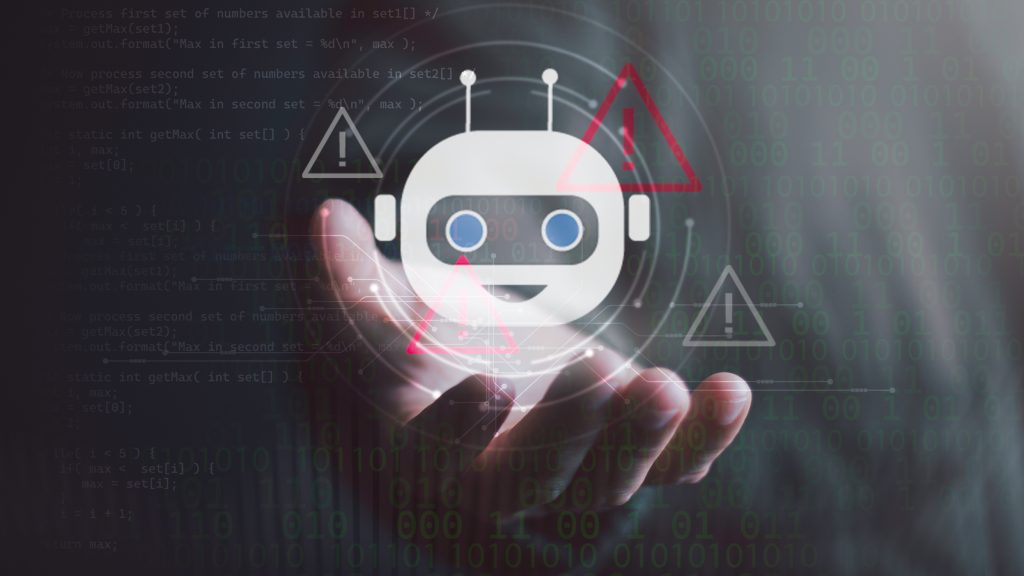 Robot v dlani človeka