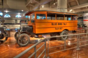 Historický školský autobus