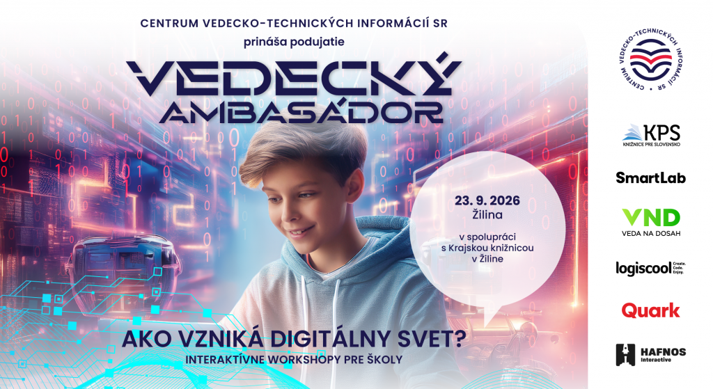 Vizuál podujatia Vedecký ambasádor